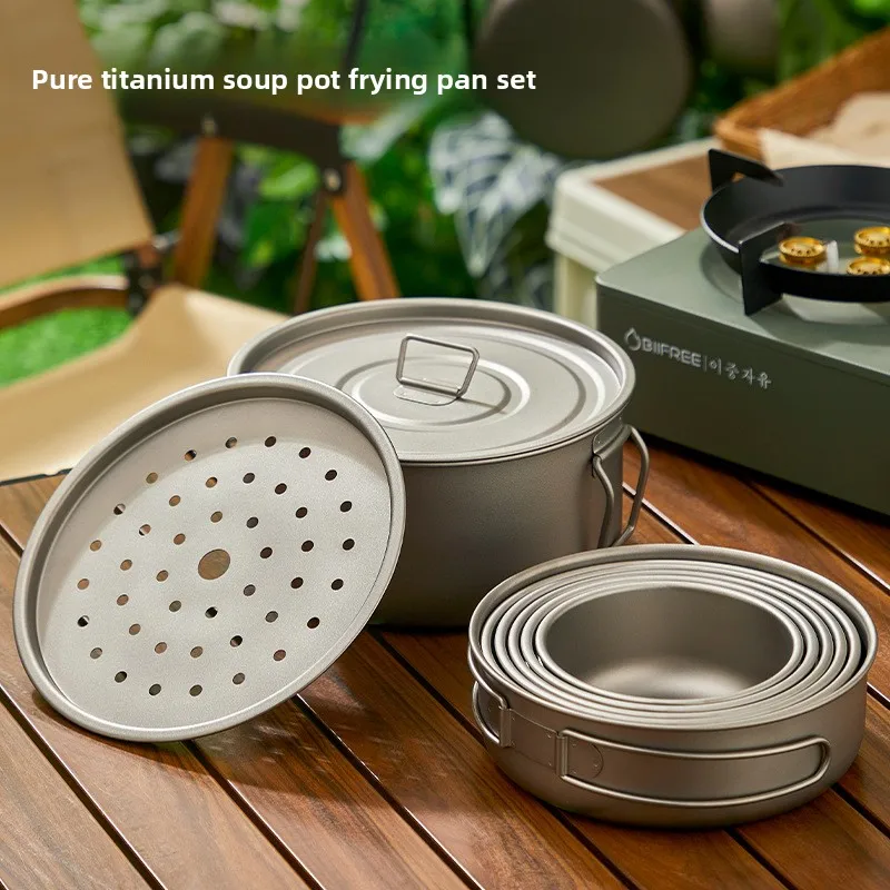 Titanium Outdoor Pot Set Picni - Mess Kit Titanium review and price
