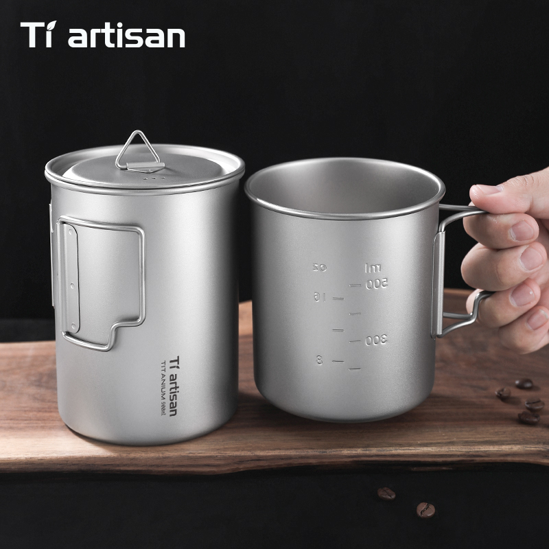 Tiartisan 750ml/ 900ml Titaniu - Camping Cooking Pot Large review and price