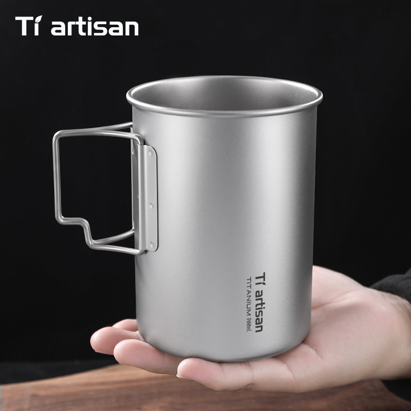Tiartisan 750ml/ 900ml Titaniu - Camping Cooking Pot Large review and price