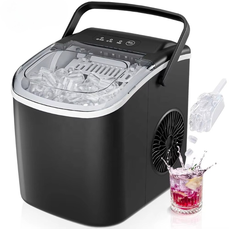 Portable Countertop Ice Maker  - Camping Cooking Handle review and price