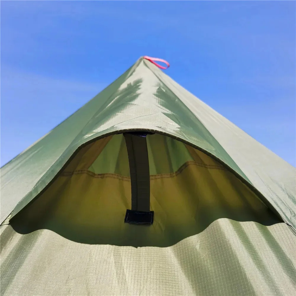 New Pyramid Tent With Snow Ski - Camping Cooking Tent review and price