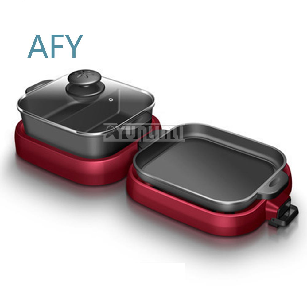 Portable Electric Hot Pot Gril - Camping Cooking Hot Plate review and price