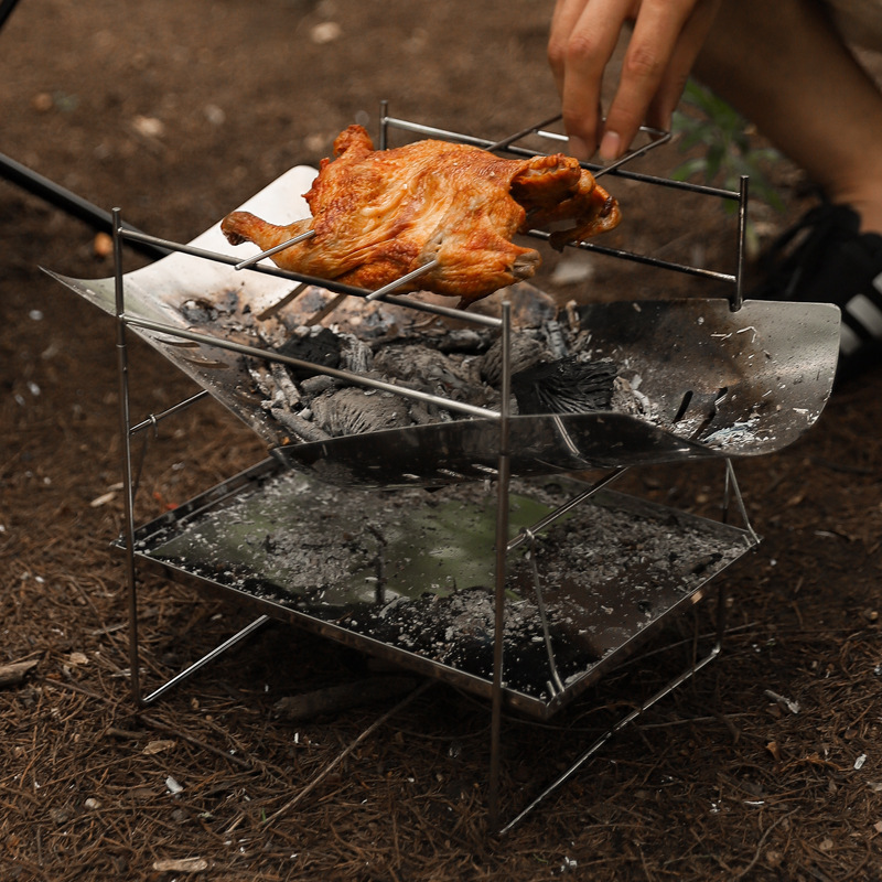 Wood Burning Camping Stove Por - Campfire Cooking review and price