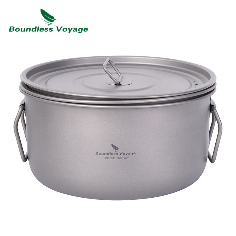 Boundless Voyage Camping Cooki - Mess Kit Titanium review and price